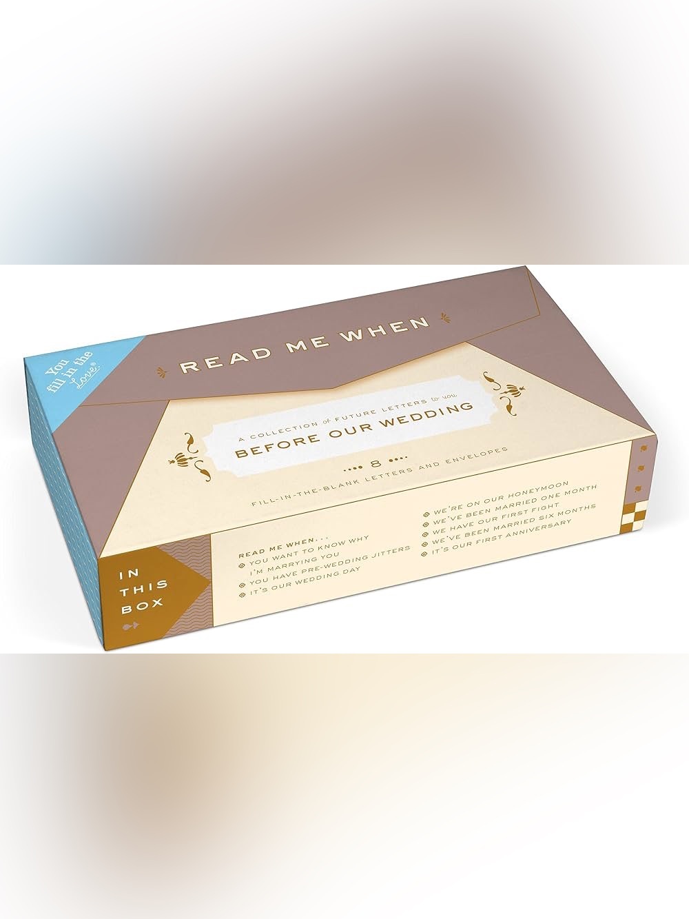 Knock Knock Letters to You Before Our Wedding Read Me When Box